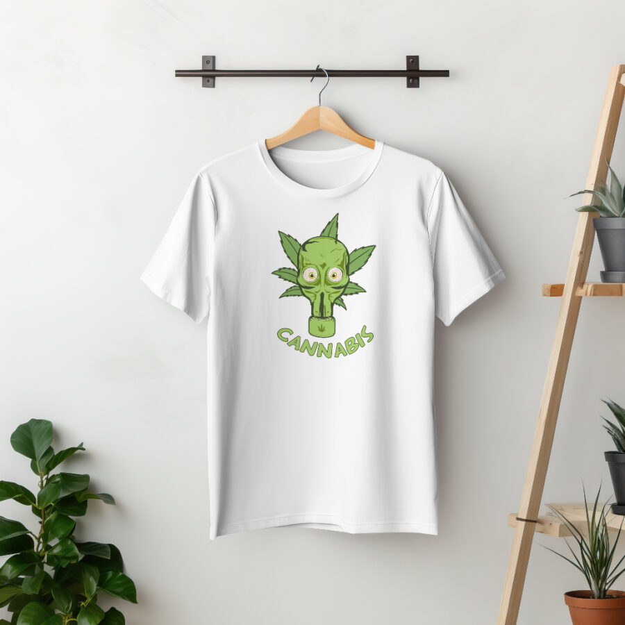 T-shirt Weed-Lover Cannabis Couture: Cannabis Trendy Weed T-Shirts 100%Cotton Fashion - Image 4