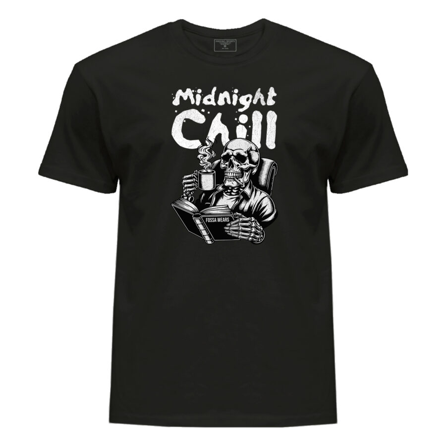 T-shirt Weed-Lover Cannabis Couture: Midnight chill Trendy Weed T-Shirts 100%Cotton Fashion