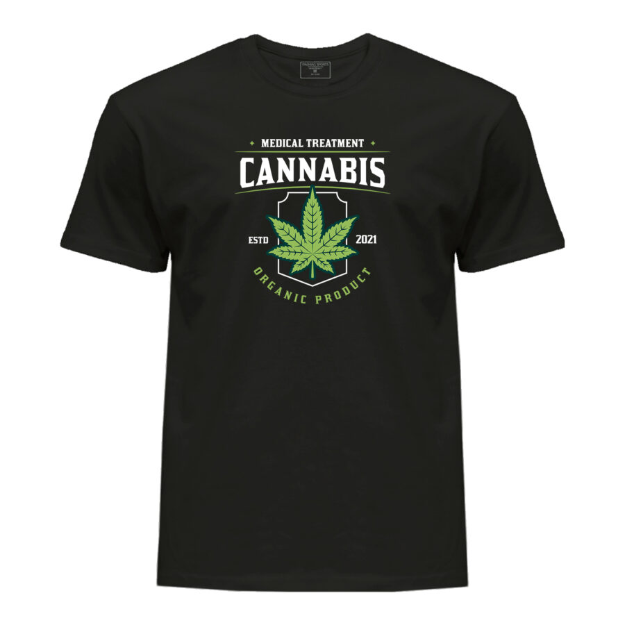 T-shirt Weed-Lover Cannabis Couture: Medical Treatment Cannabis Organic Product Trendy Weed T-Shirts 100%Cotton Fashion.