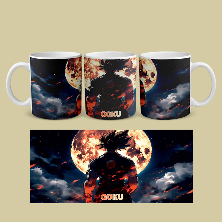 Dragon Ball Super - Goku Mug Personalized with Image Goku Dragon ball Super team