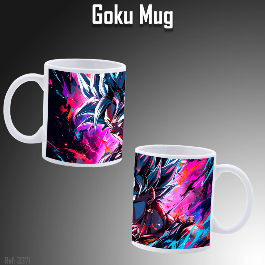 Dragon Ball Super - Goku Mug Personalized with Image Goku Dragon ball Super team - Image 2