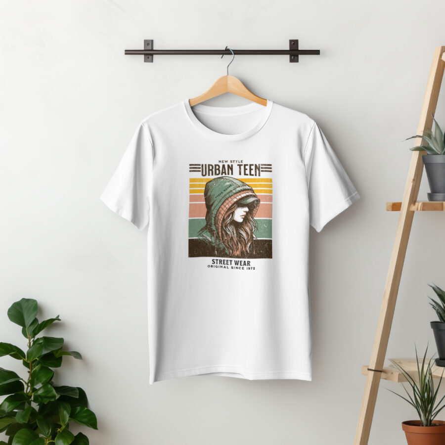 T-shirt “Urban Vibes: Premium Streetwear T-Shirts for Every Style” Print New style Urban teen street wear t-shirt regular size - Image 5