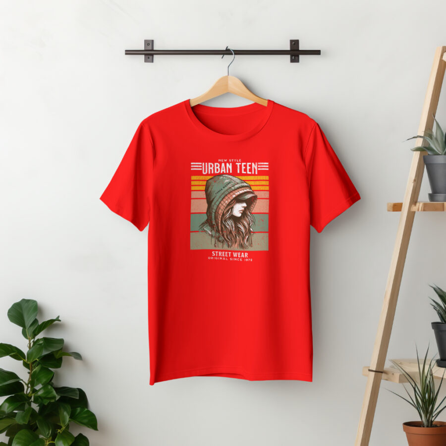 T-shirt “Urban Vibes: Premium Streetwear T-Shirts for Every Style” Print New style Urban teen street wear t-shirt regular size - Image 7