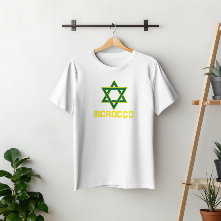 Marokko – Marokkaanse vlag T-shirt Morocco T-shirt 100% cotton High Quality - Image 6