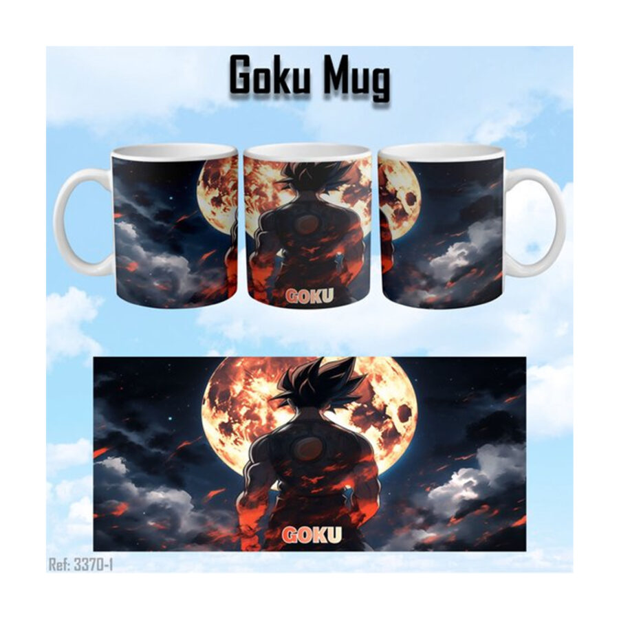 Dragon Ball Super - Goku Mug Personalized with Image Goku Dragon ball Super team - Image 3