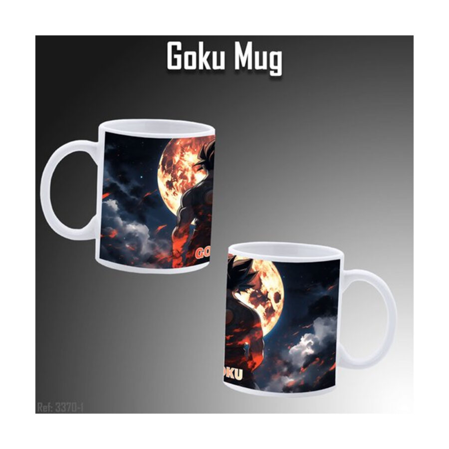 Dragon Ball Super - Goku Mug Personalized with Image Goku Dragon ball Super team - Image 2