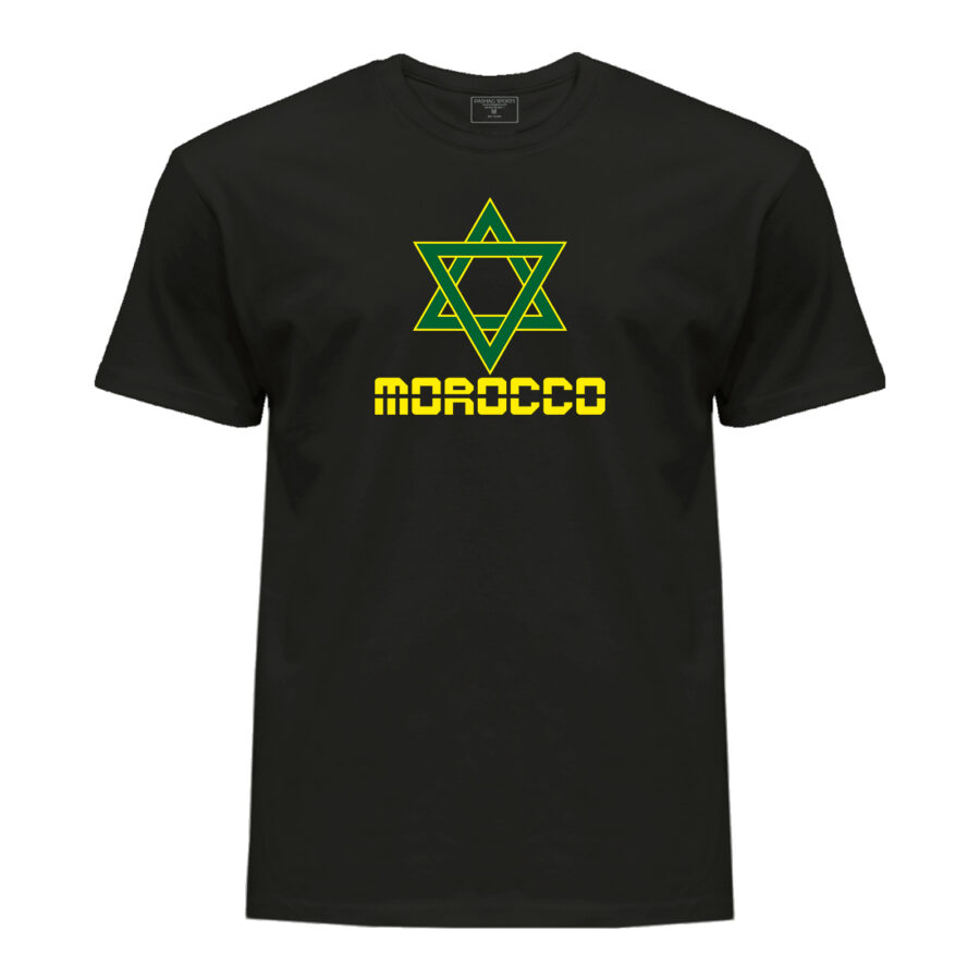 Marokko – Marokkaanse vlag T-shirt Morocco T-shirt 100% cotton High Quality