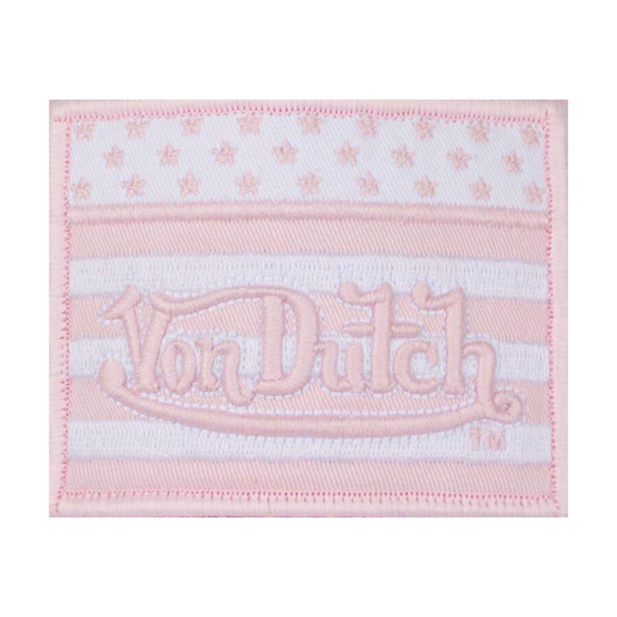 Von Dutch Pink Trendy USA Flag Net Baseball Flag Cap - Image 5